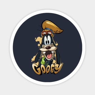 Goopy Dog Vintage Cartoon Magnet